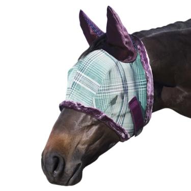 Imagem de Kensington Signature Fly Mask w/Plush Fleece & Ear w/Forelock Hole Size: M-Small Horse Cor: 2019 - Imperial Jade