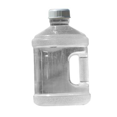 Imagem de oshhni Garrafa dispensadora de água mineral barril de água de grau alimentício PC com alça transparente com tampa reserva para camping ao ar livre, 11.3 L