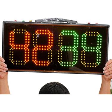 Imagem de Placar De Substituição De Futebol, Placar De Substituição De Led, Placar Eletrônico Para Cobrança De Jogador De Futebol Para Equipamentos De Partida De Futebol, Single