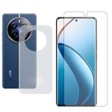 Imagem de Virtual Multi - Película Hidrogel + Adesivo Fibra de Carbono para Realme 12 Pro+ 5G - Transparente