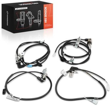 Imagem de A-Premium Sensor de velocidade da roda ABS dianteiro e traseiro 4 peças compatível com modelos Suzuki - Aerio 2002 2003 2004 2005