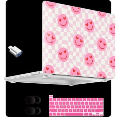 Imagem de MEEgoodo Capa para M2 MacBook Pro 13 polegadas 2022 2021 2020, capa de cristal serve para modelos A2338 M2/M1 A2251 A2289, capa transparente para laptop de 13,3 polegadas, capa rígida para MacBook Pro