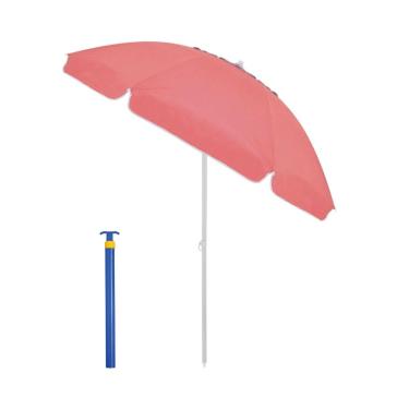 Imagem de Kit com Guarda Sol Capri Articulado 2,20 Metros + Saca Areia