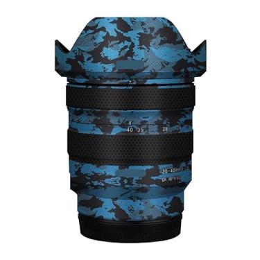 Imagem de Película protetora para lente de câmera, película protetora, decalque para Tamron 20-40 mm F2.8 adequado para Sony Mount 20-40 F 2.8 (azul cavaleiro)