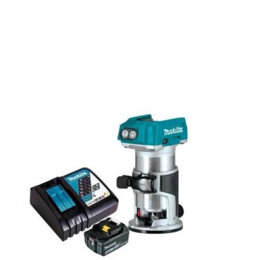 Imagem de Tupia Makita A Bateria 18v 5ah Drt50z Carregador Rápido