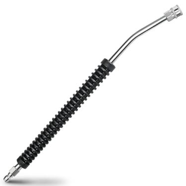 Imagem de Varinha de extensão de lavadora de pressão de carro, varinha de extensão de energia de 20 graus, varinha de lavadora de pressão de aço inoxidável com aderência antiderrapante, extensão de varinha de