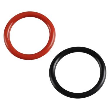 Imagem de Kit de vedação de vedação de bomba de direção hidráulica de 2 peças para Honda Civic/CR-V/Element, substitui 91370-SV4-000 e 91345-RDA-A01, anel de vedação de entrada/saída de mangueira de alta