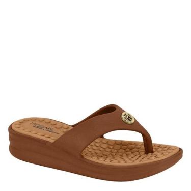 Imagem de Tamanco Modare Conforto Ortopédico Feminino Leve 7213.100, Avelã, 37