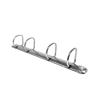 Imagem de 1 Garra Em D Para Fichário Circular 4 Argolas 30mm - P/ A4