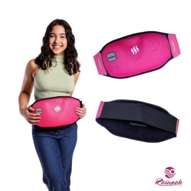 Imagem de Cinta Térmica P Cólica Menstrual Alívio Menstruação + Brinde Rosa Pink