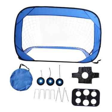 Imagem de Dynwave Rede de gol de futebol para crianças, portão de futebol dobrável, brinquedo infantil, rede de para treino, equipamento de gol de para campo, Style a
