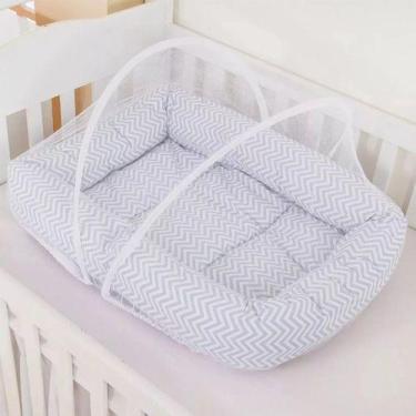 Imagem de Mosquiteiro Pra Ninho Redutor De Berço Avulso Universal Tule - GV ENXO