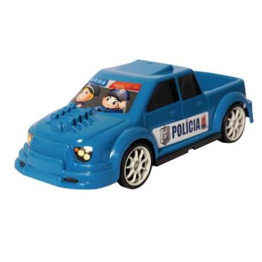 Imagem de CARRINHO POLICIA PICK UP DRIFT AZUL