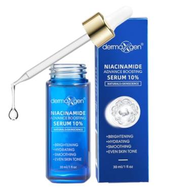 Imagem de DERMAXGEN Sérum Com 10% De Niacinamida Para Pele Lisa, Brilhante E Jovem, Redutor Poros + Tratamento Tons Irregulares, Trata Manchas Escuras, Diminui A Tendência À Acne, Equilibra Restaura Elasticid