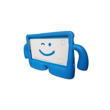 Imagem de Capa Infantil Bracinhos UNIVERSAL 11 POLEGADAS Antichoque para Tablet, Compatível com Redmi Pad SE 11, Galaxy Tab A9 Plus, S9, S9 FE, S8, S7, Xiaomi Pad 5/6 Lenovo M11 Honor X8A (Azul)