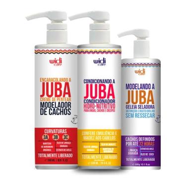 Imagem de Kit Encaracolando Juba, Geleia, Condicionador  Widi Care