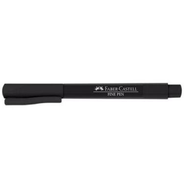 Imagem de Caneta Hidrográfica Fine Pen Faber Castell - Faber-Castell, Preto