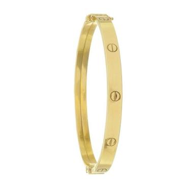 Imagem de Pulseira Bracelete Love Feminina De Ouro 18k - DR Joias