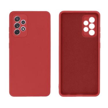 Imagem de Capinha Celular para Galaxy A72 Silicone com Proteção Câmera - GCM, Ve