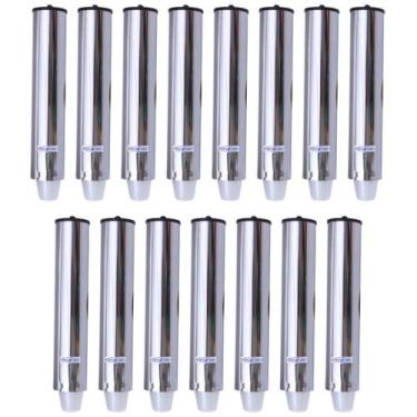 Imagem de Kit 15 Dispensers Redondos 400ml Inox - Aldinox