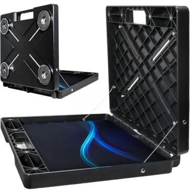 Imagem de Suporte magnético atualizado para laptop, bancada portátil com 4 ímãs super fortes, avaliado em 20,4 kg, adequado para sala de equipamentos eletrônicos, reparos de comunicação, reparos de equipamentos