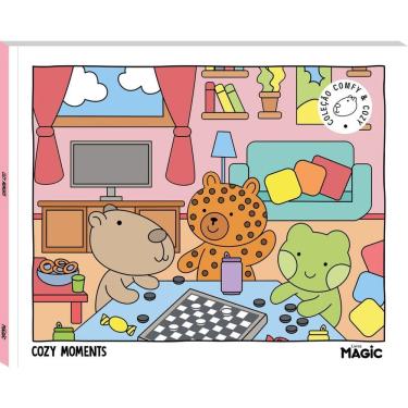 Imagem de Livro De Colorir Comfy E Cozy Magic Kids