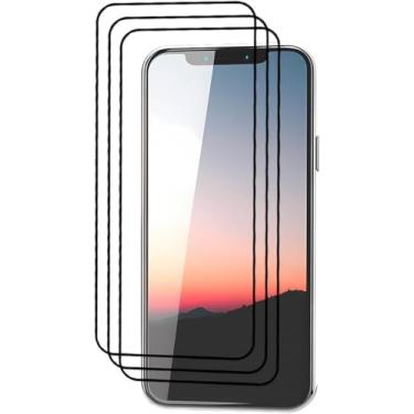 Imagem de Kit 3x Películas de Vidro 3D Temperado H9 Compatível com iPhone 14