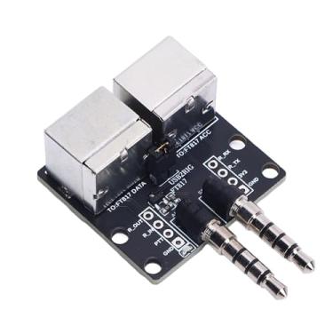 Imagem de aqxreight Modos Digitais Integrados Interface para Rádio Amador Card de Som USB e Porta Serial 2 Nos Modos Digitais Interface Com Codec de Som Incorporado Através de um único a um Conector C Digital