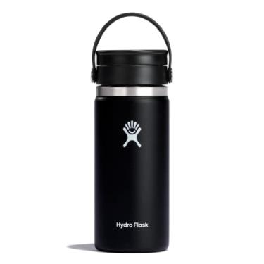 Imagem de Garrafa térmica Hydro Flask de aço inoxidável, preto