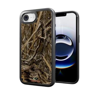 Imagem de cellhelmet Capa Fortitude projetada para iPhone 16e | Compatível com MagSafe | Proteção dupla | Certificado de teste de queda | Capa de carvalho musgo durável à prova de choque | Shadow Grass Camo