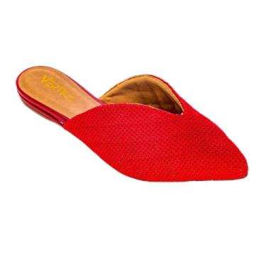 Imagem de MULE MATELASSE VERMELHO 34