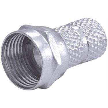 Imagem de Conector F Rosca Rg6 Com 04 Peças - 8.4.244 - Dual Comp Conector F Rosca Rg6 C- 04 Pçs Dual Comp