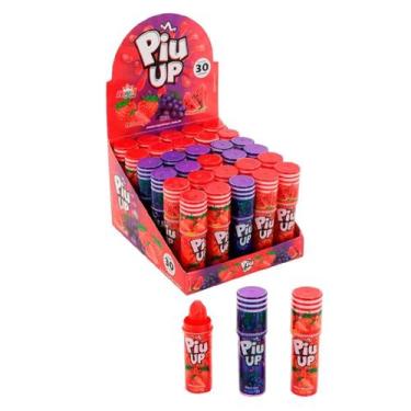 Imagem de Pirulito Piu Up Infantil de Dedo Caixa com 30 Unidades - Royal Toys