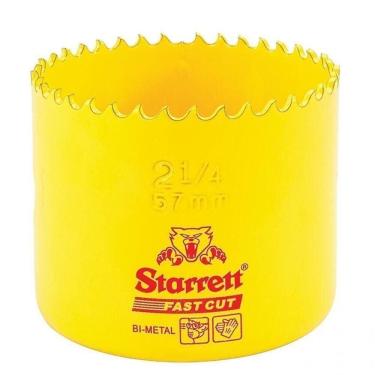 Imagem de Serra Copo Bi-metal 2.1-4"" 57mm - Fch0214-g - Starrett Serra Copo Bimetal 2.1-4" 57mm Starrett