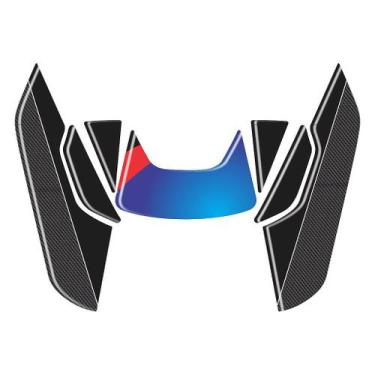 Imagem de Adesivo S1000 XR 2017/18 Compatível Tanque Superior Resinado - Proteto