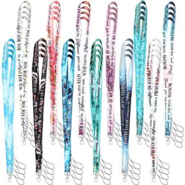 Imagem de Lanyard Bulk Motipuns, 48 unidades para crachá de identificação, prese