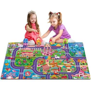 Imagem de Brinquedo Play Mat Oriate Kids Dream Mat Princess Castle Girls