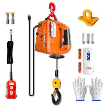 Imagem de Guincho elétrico YATOINTO 3 em 1 700kg 25m 120V