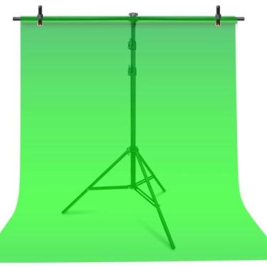 Imagem de Pedestal/Suporte c/Bag p/Tecido Chroma Key/Fundo Infinito,2,0x1,5m (Ax