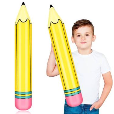 Imagem de Lápis inflável Denylo pro Decoração de volta às aulas de 27 polegadas
