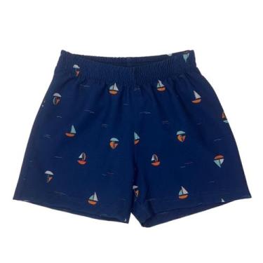 Imagem de Bermuda Short Tactel Infantil Juvenil Masculina Com Elastano - Jagar, 