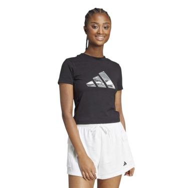 Imagem de Camiseta Cropped Adidas Camuflada Feminina