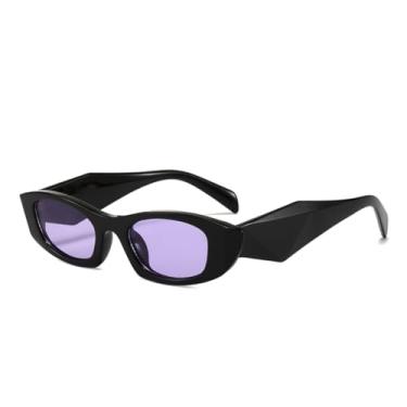 Imagem de Óculos de sol retrô tartaruga com armação grossa, feminino e masculino (4)