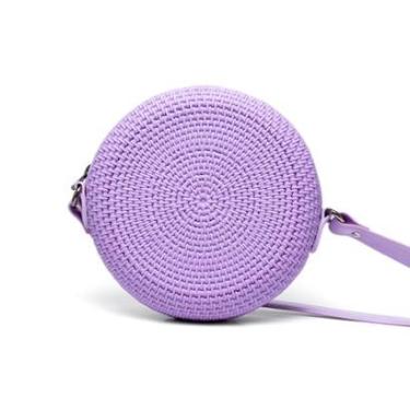 Imagem de Bolsa Feminina Transversal Pequena de Lado Redonda Quebeck VK-Feminino