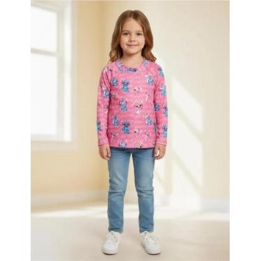 Imagem de Blusa Térmica Peluciada Alta Qualidade Inverno Infantil Personagens - 