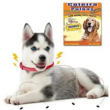 Imagem de Coleira Antipulga Natural para Cachorros Proteção Eficaz com Aroma Suave