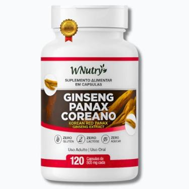 Imagem de Ginseng Premium WNutry 120 Cápsulas 500mg