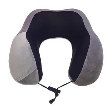 Imagem de Almofada Travesseiro Pescoço Super Macia Viagem Nasa Quadrada Ajuste Capa Removível
