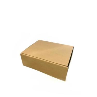 Imagem de Kit 50 Caixas de Papelão Kraft para Envios Correios Pequena E-commerce 20x16x7cm (50)