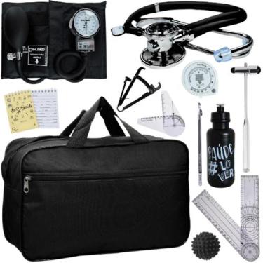 Imagem de Kit Fisioterapia Fita Imc Goniometro Grande Pequeno Fisio - Love Saude